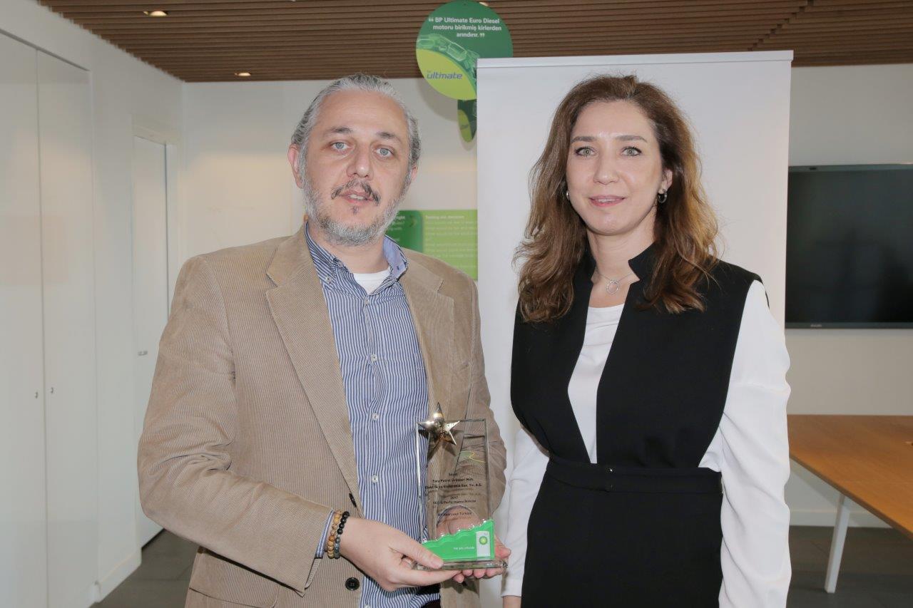 BP SEÇ Performans Ödülü Tora Petrol'e