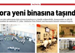 Tora Yeni Binasına Taşındı